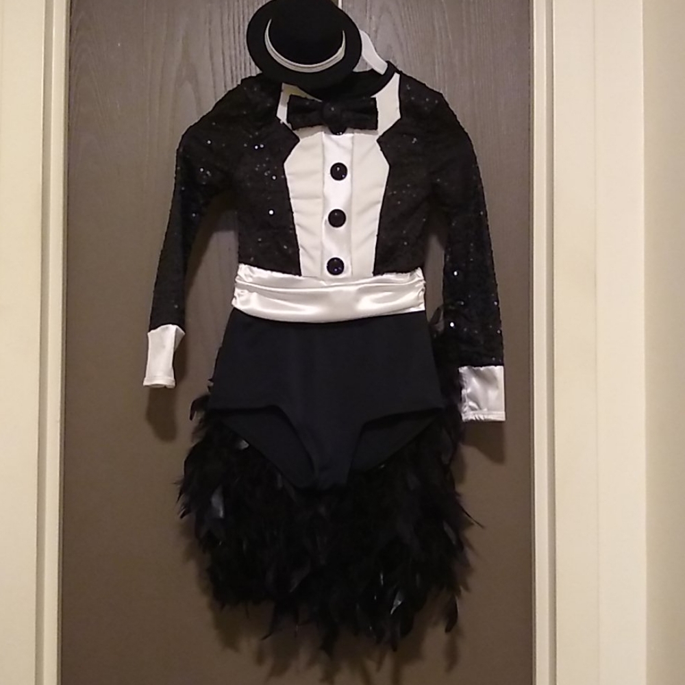 Girl's Broadway baby-dance recital costume